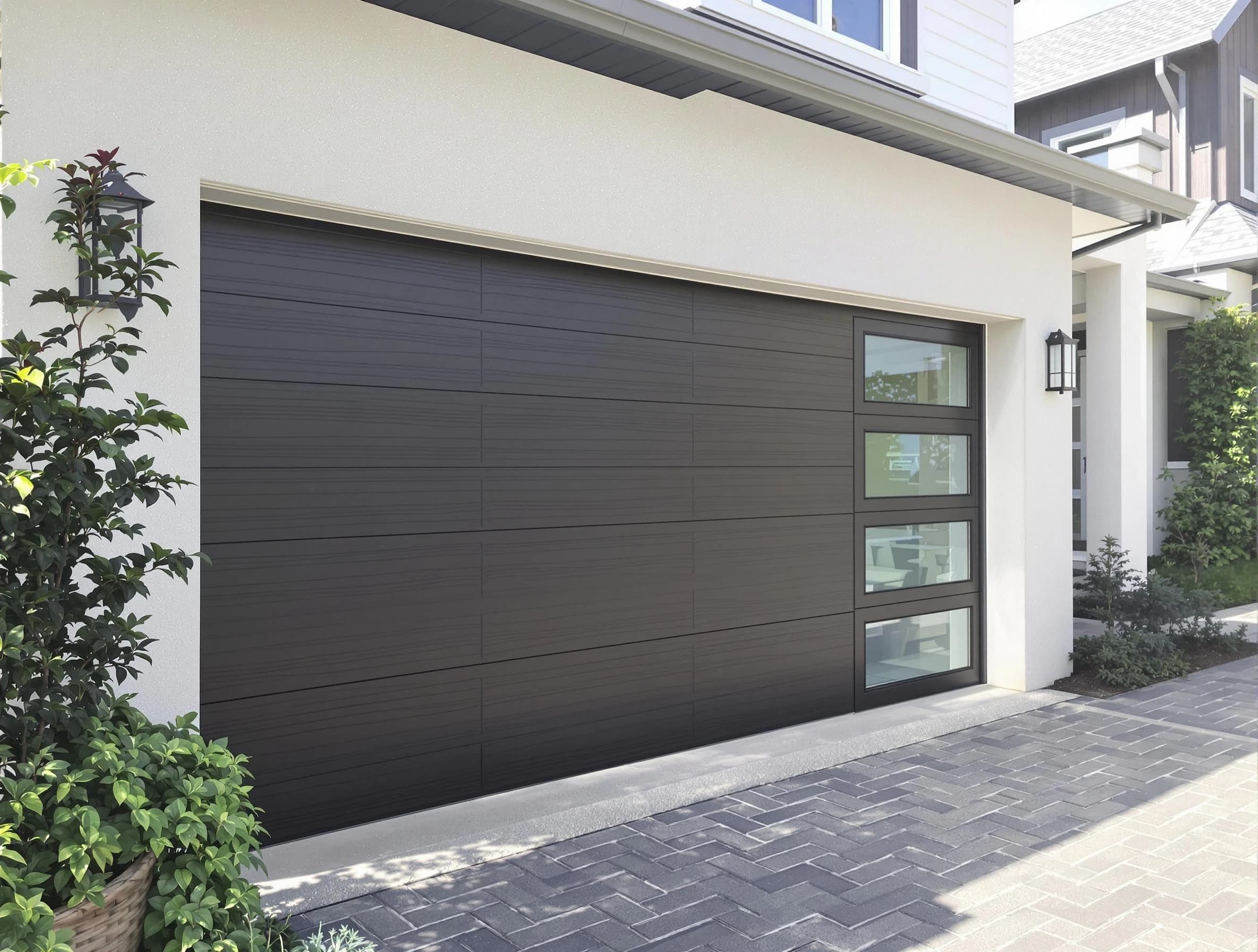 Custom garage door installation by Clifton Garage Door Repair in Clifton