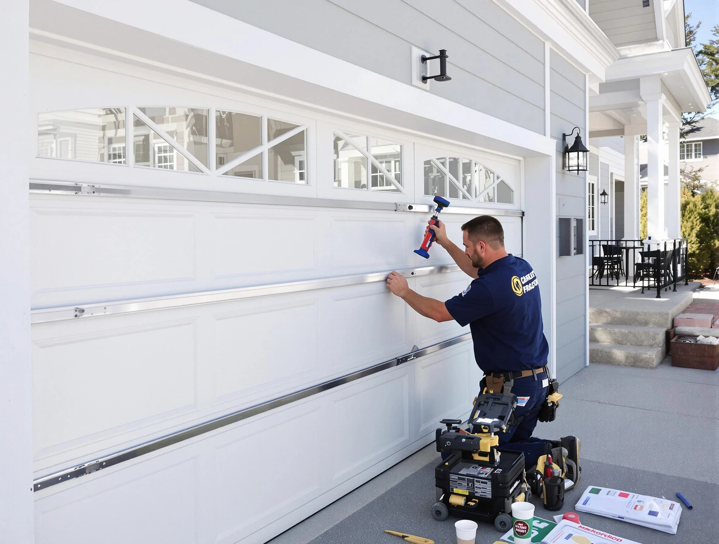 Professional garage door installation by Clifton Garage Door Repair in Clifton