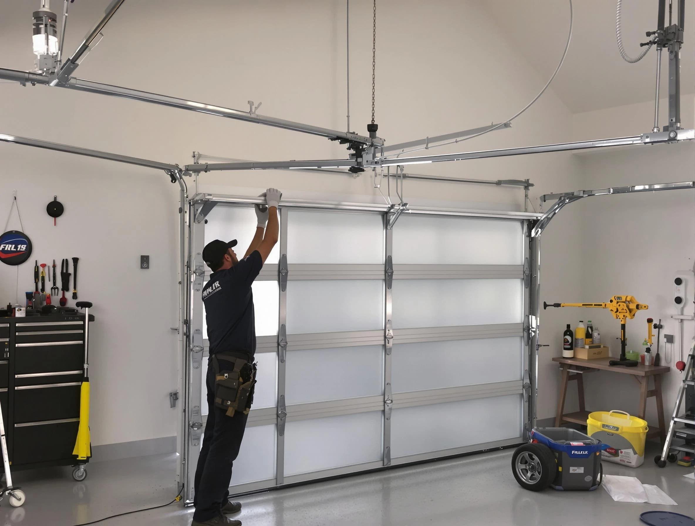 Clifton Garage Door Repair certified team performing precision garage door installation in Clifton