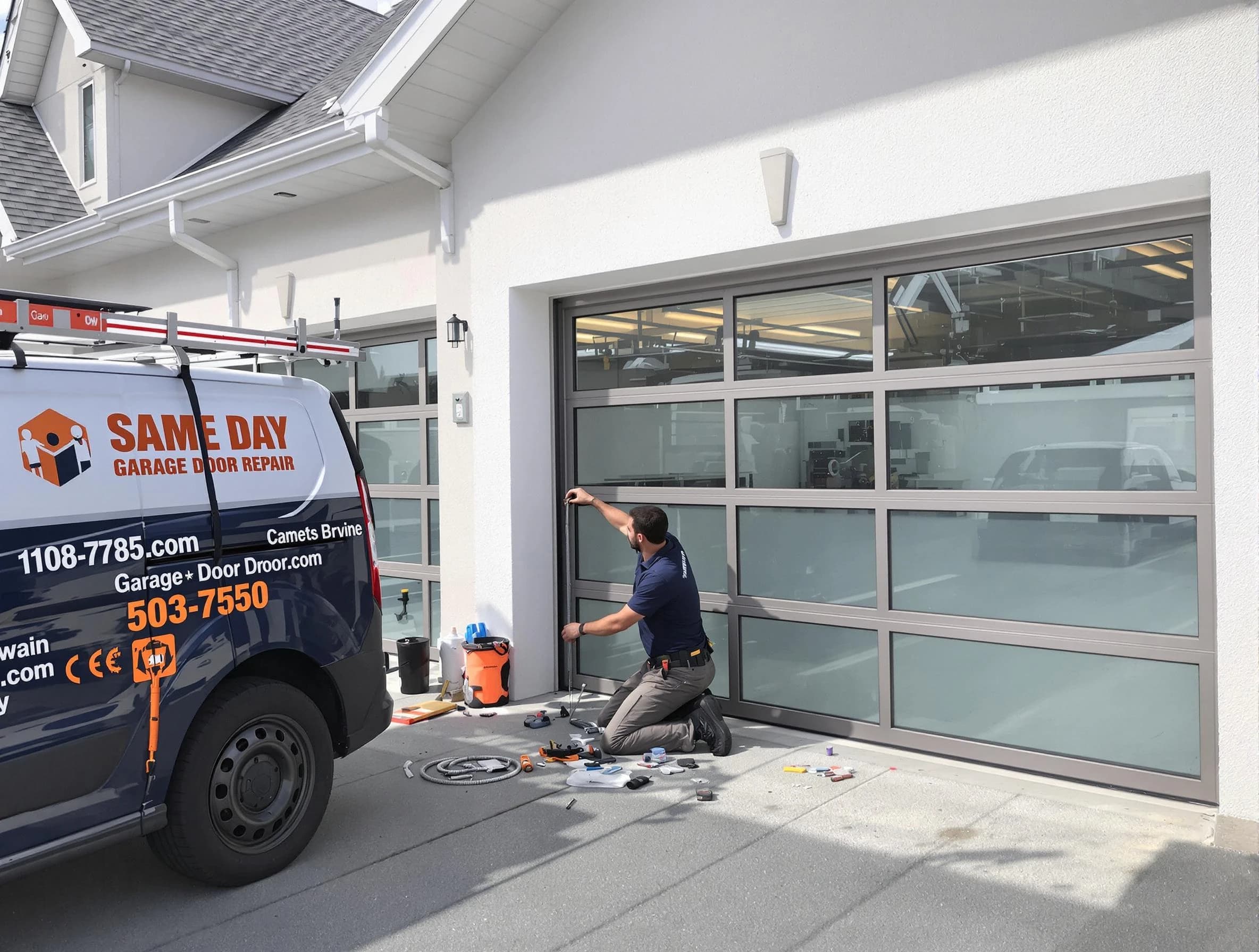 Same-day garage door repair service by Clifton Garage Door Repair in Clifton