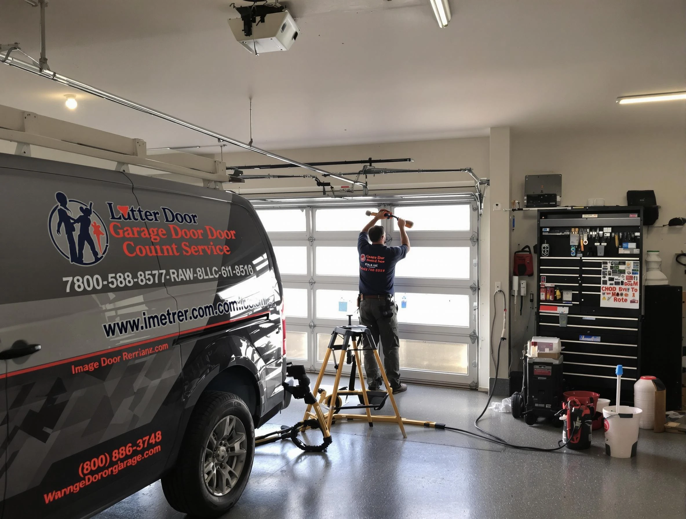 Clifton Garage Door Repair team performing same-day garage door repair in Clifton